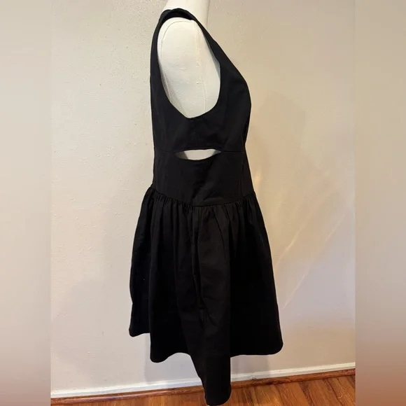 Banana Republic Elegant Black Sleeveless Cutout Dress - Picture 4 of 10